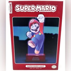 Paladone, Super Mario Acrylic LED Decor Light - Red and Blue